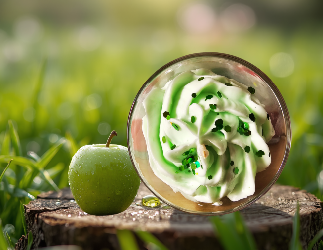 bougie parfumée pomme verte gourmande