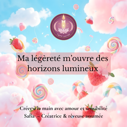 Carte sensorielle Gourmandise céleste