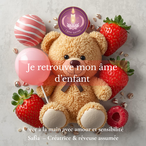 Carte mantra souvenir d’enfance bubble gum