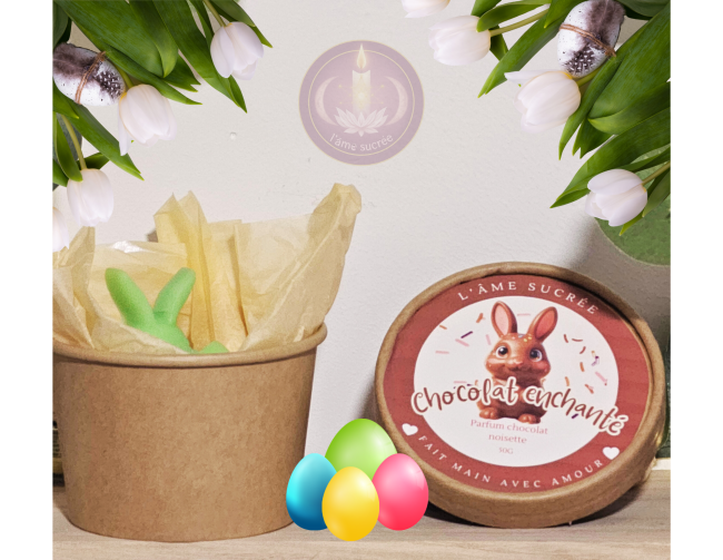 fondant parfumé chocolat paques artisanal
