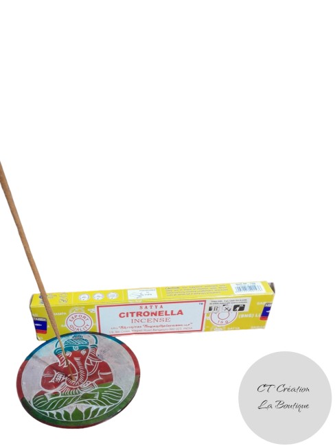 porte encens rond coloré ganesh-1