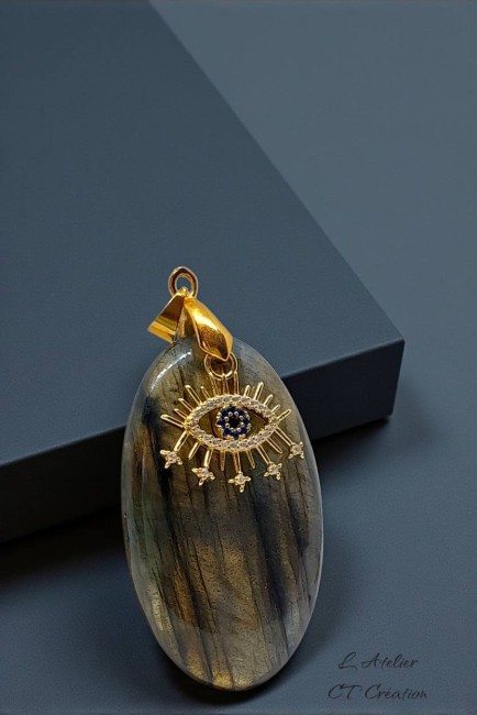 Labradorite ovale 95 carats 1