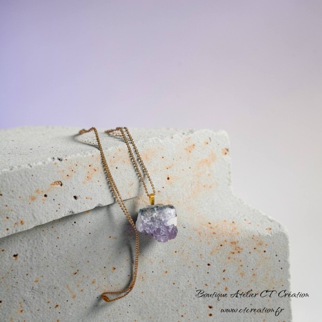 Druze améthyste 28.7 x 26.5mm 3