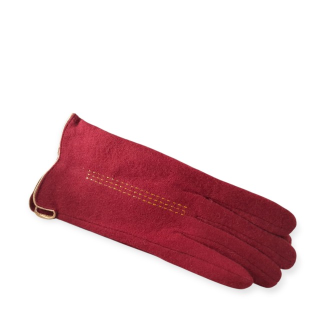 rk23348 gant fil doré framboise 4