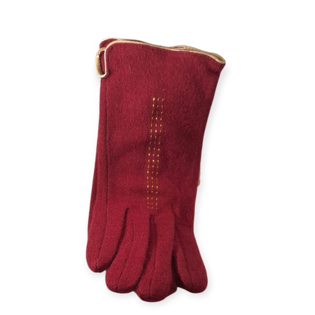 rk23348 gant fil doré framboise 3