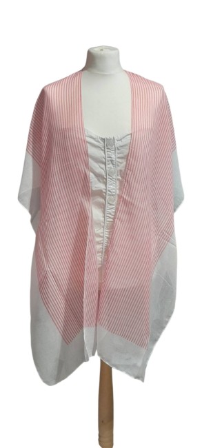 paréo rayé rose 2