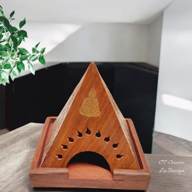 porte encens pyramide-1