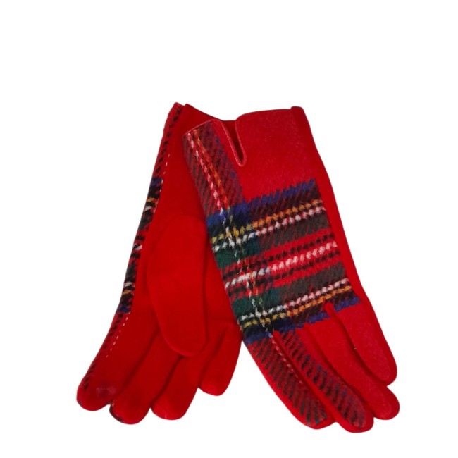 gants écossais rouge 4