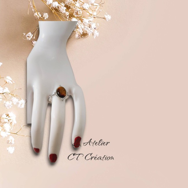 Bague fine ODT acier argenté 2