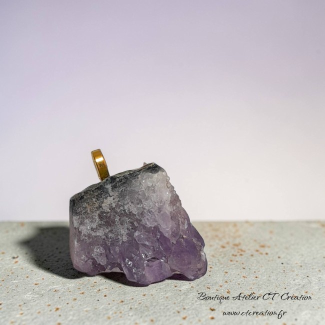 Druze améthyste 28.7 x 26.5mm