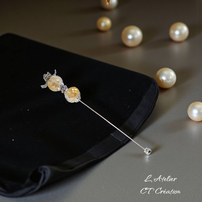 VICTORIA Perles en cristal 14mm facettes 2