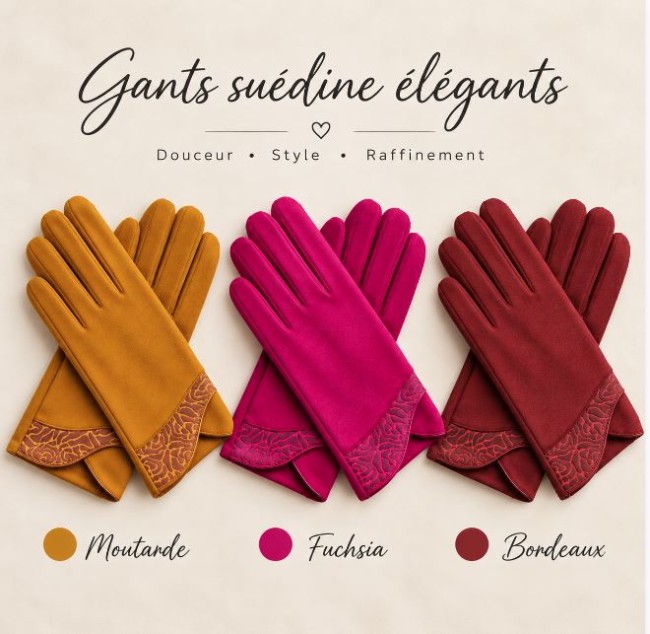 gants vague suedine 1