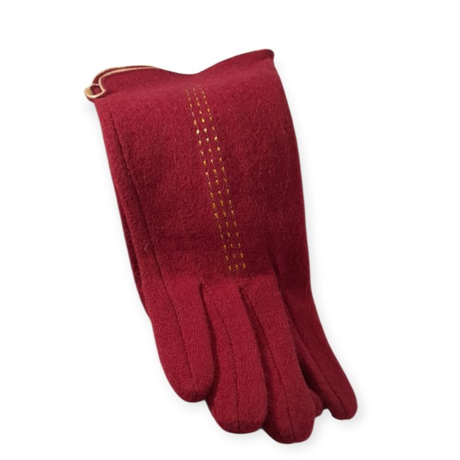 rk23348 gant fil doré framboise 2