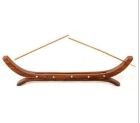 Porte encens pirogue