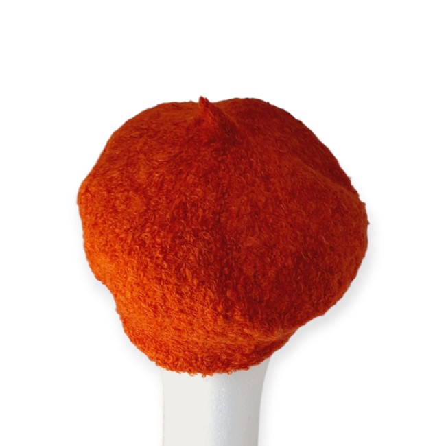 jy211 beret maille bouclettes mandarine-3