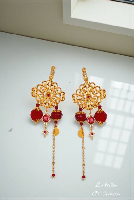 Charme Rubis asymétrique 1