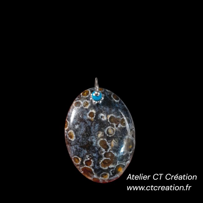 Jaspe orbiculaire ovale
