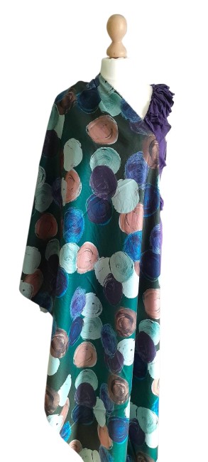 x709 foulard cercle vert - 2