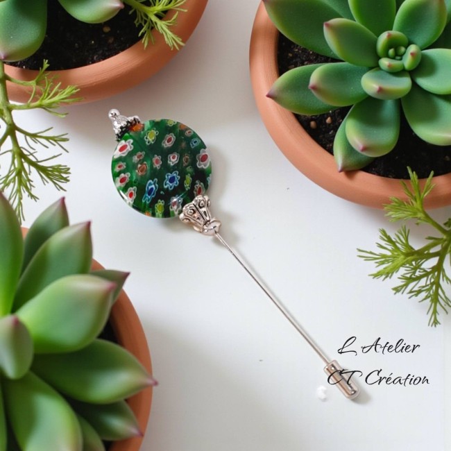 Murano perle ronde millefiori 1