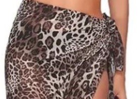 paréo léopard