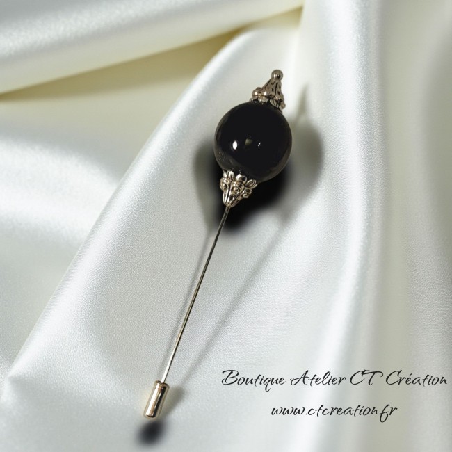 Onyx 20mm fibule 9cm 3