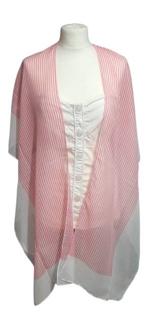 paréo rayé rose 6