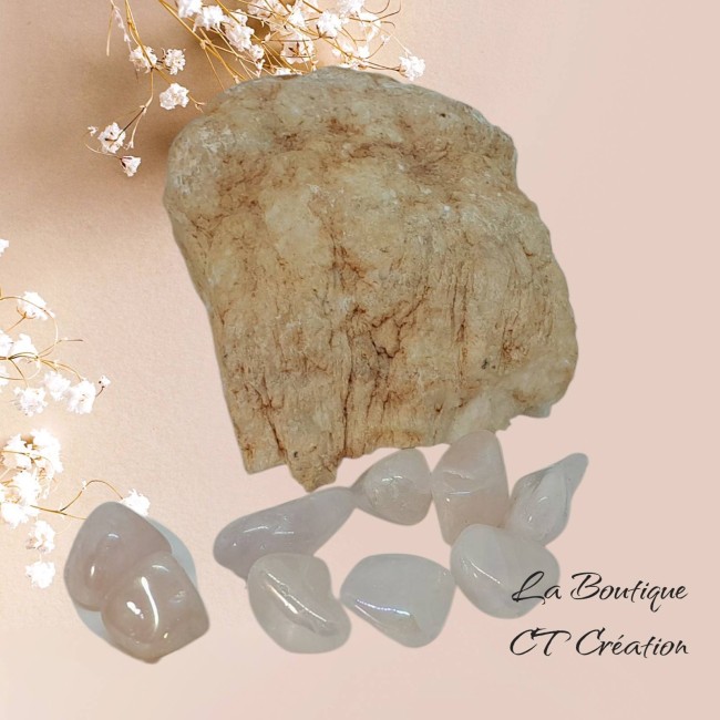 pierres roulées quartz rose aqua aura 1