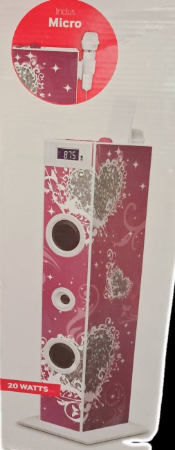 Enceinte telecommandee