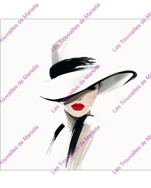 X059_ Élégance sous le chapeau (précommande)