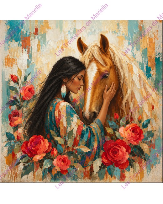 X019_ Complicité – La femme et le cheval (précommande)