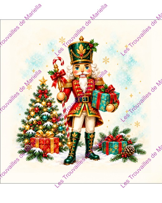 X114_ Casse-noisette aux cadeaux (précommande)