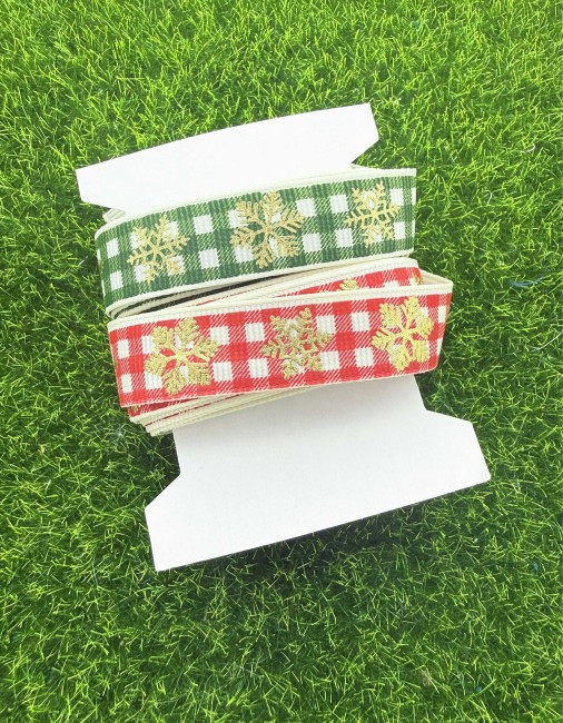 lot-rubans-2-fois-3-metres-flocons-doré-et-vichy