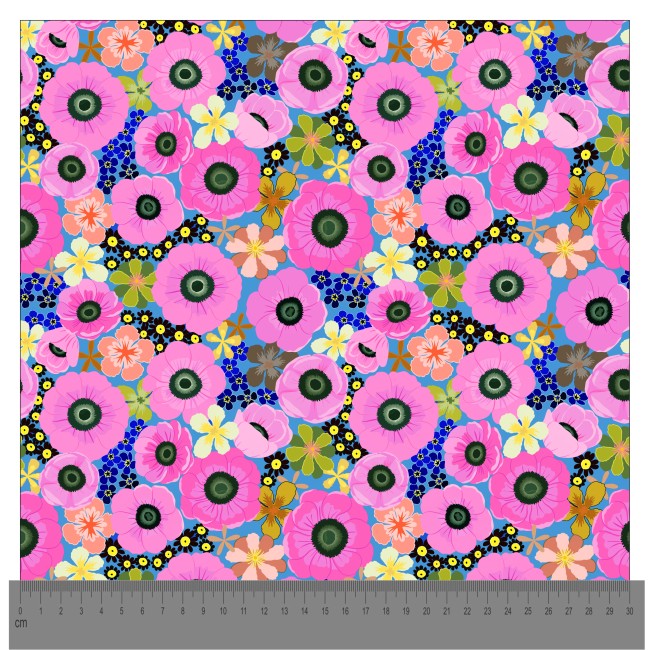 XR063 – Anémones Fuchsia (Précommande)