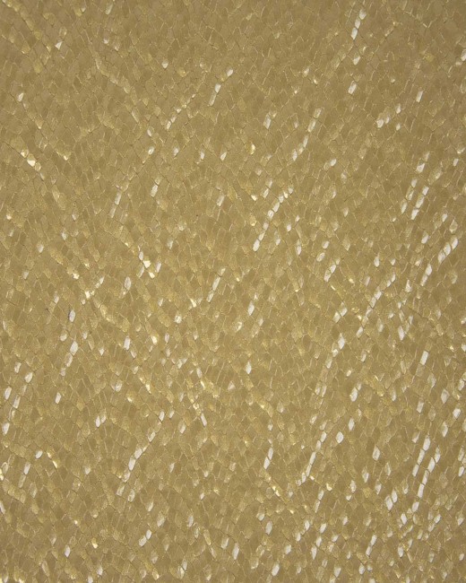 Simili Scalia effet écailles, coloris doré