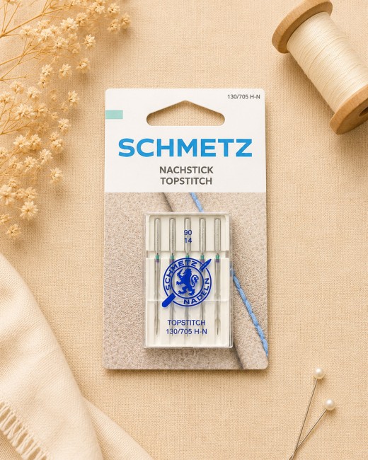 Aiguilles Topstitch Schmetz – surpiqûre taille 90/14