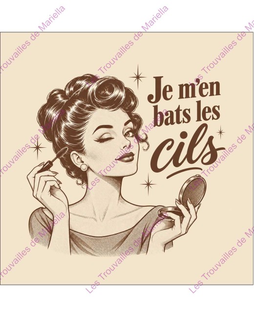 X022_ Je m'en bats les cils (précommande)