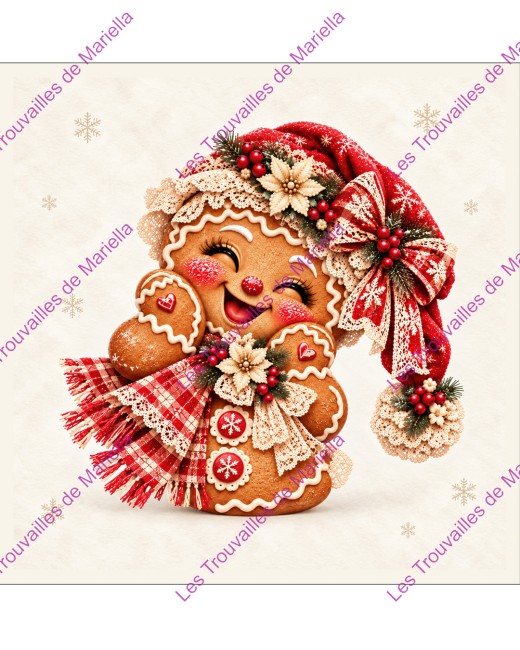 X131_ Joyeux Pain d’épices de Noël (précommande)