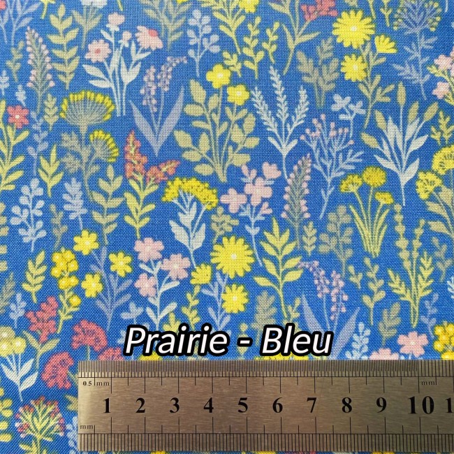 Prairie bleu – coton Makower Petite Fleur