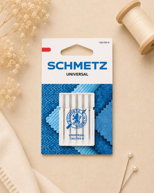 Aiguilles universelles Schmetz – Boîte de 5 aiguilles n°80, 90 ou 100