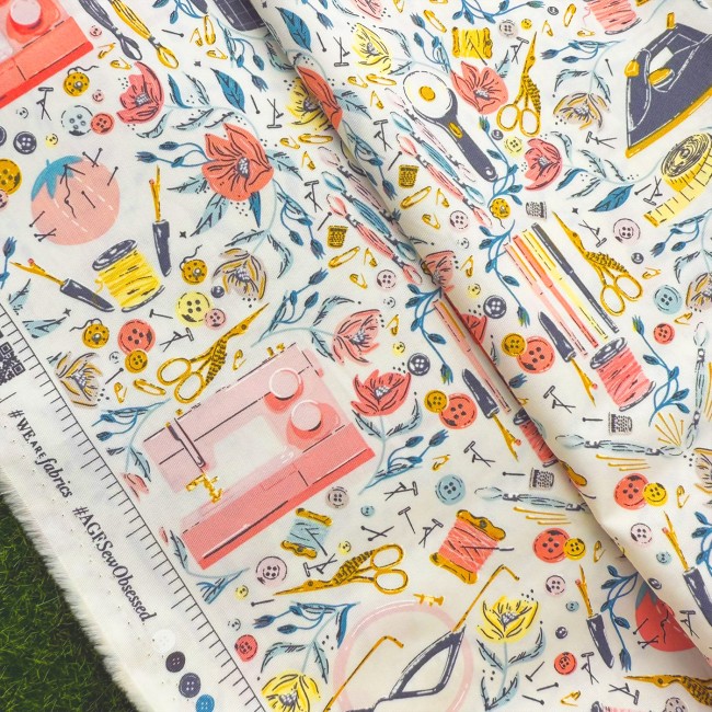 100 % coton premium, OEKO-TEX® Standard 100, thème couture