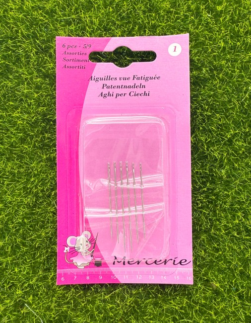 Aiguilles vue fatiguée – 5/9 (lot de 6)
