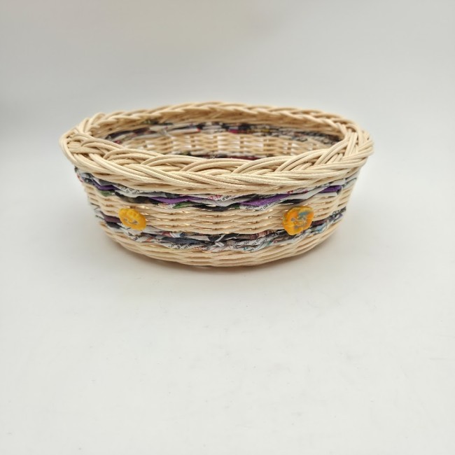 corbeille ronde boutons fleurs 3