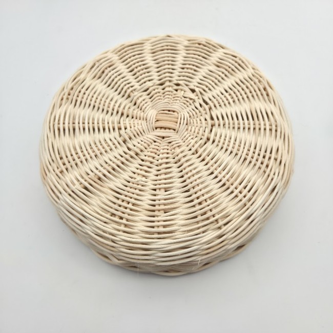 corbeille ronde double ecru 6