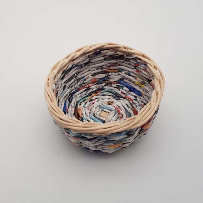 3 - vide poche papier rotin 7