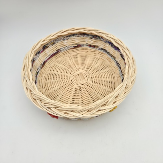 corbeille ronde boutons fleurs 5