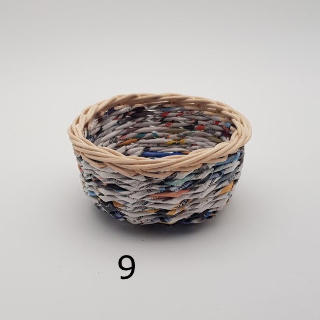 3 - vide poche papier rotin 6