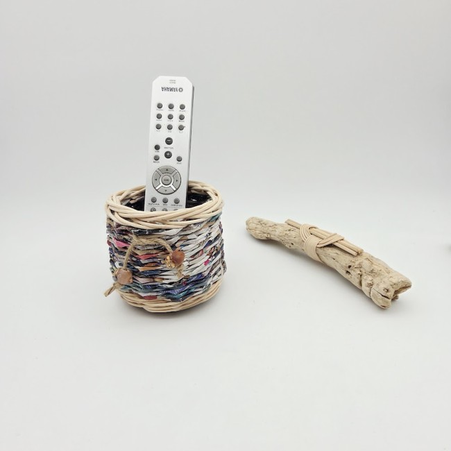 pot à crayons papier corde 7