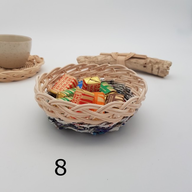 3 - vide poche papier rotin 4