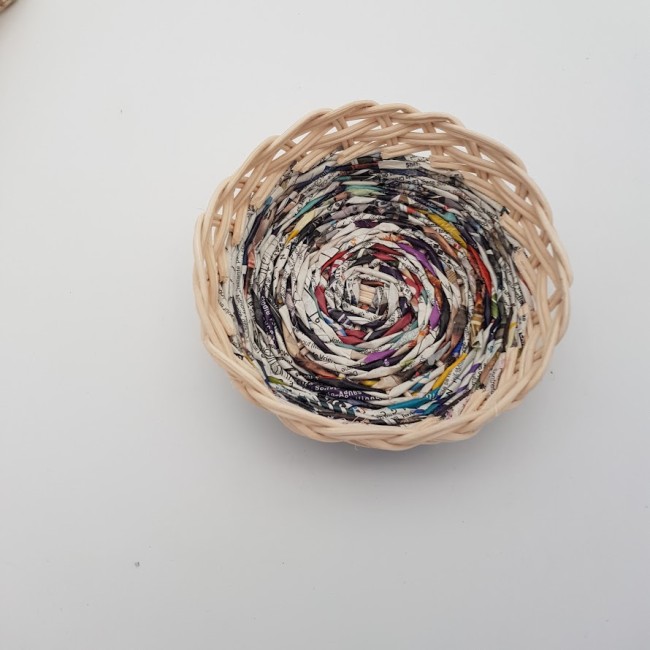 3 - vide poche papier rotin 5