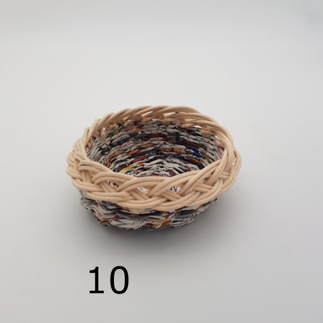 4 vide poche papier rotin nom